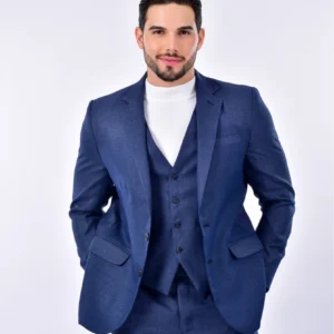 Blazer a cuadros - S, Azul