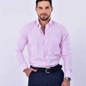 Camisa de textura - S, Rosada