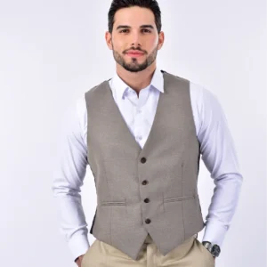 Chaleco de traje - S, Gris