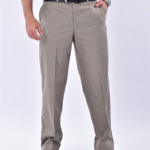Pantalón de gabardina liso