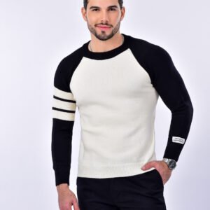 Suéter Panda Marfil en Lana