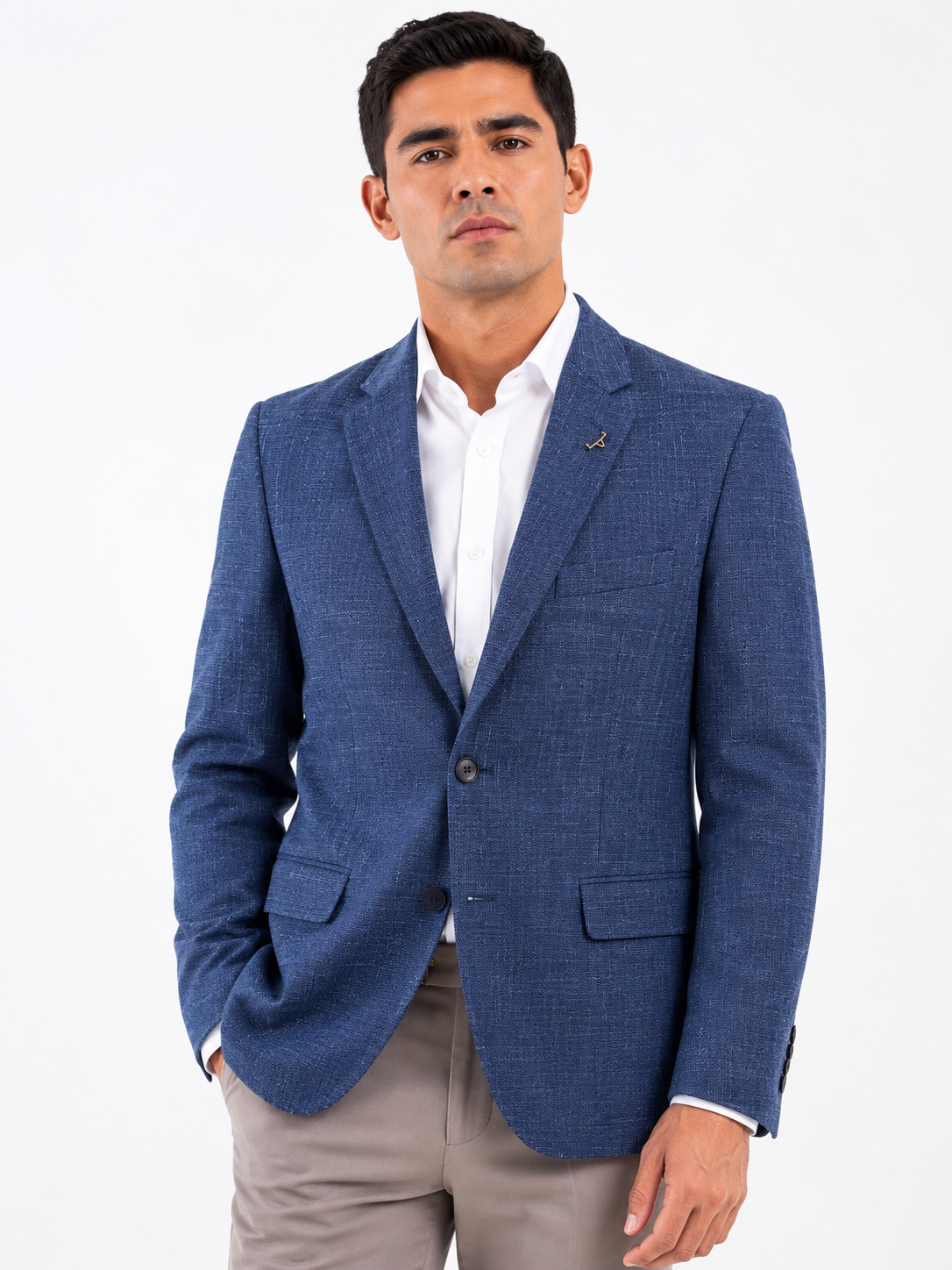Blazer Azul medio