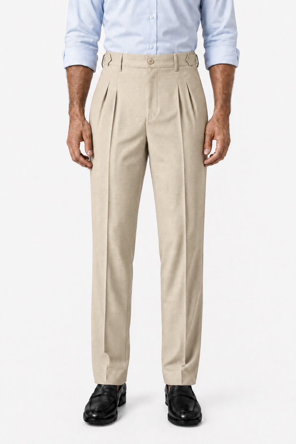 Pantalón Gabardina Beige