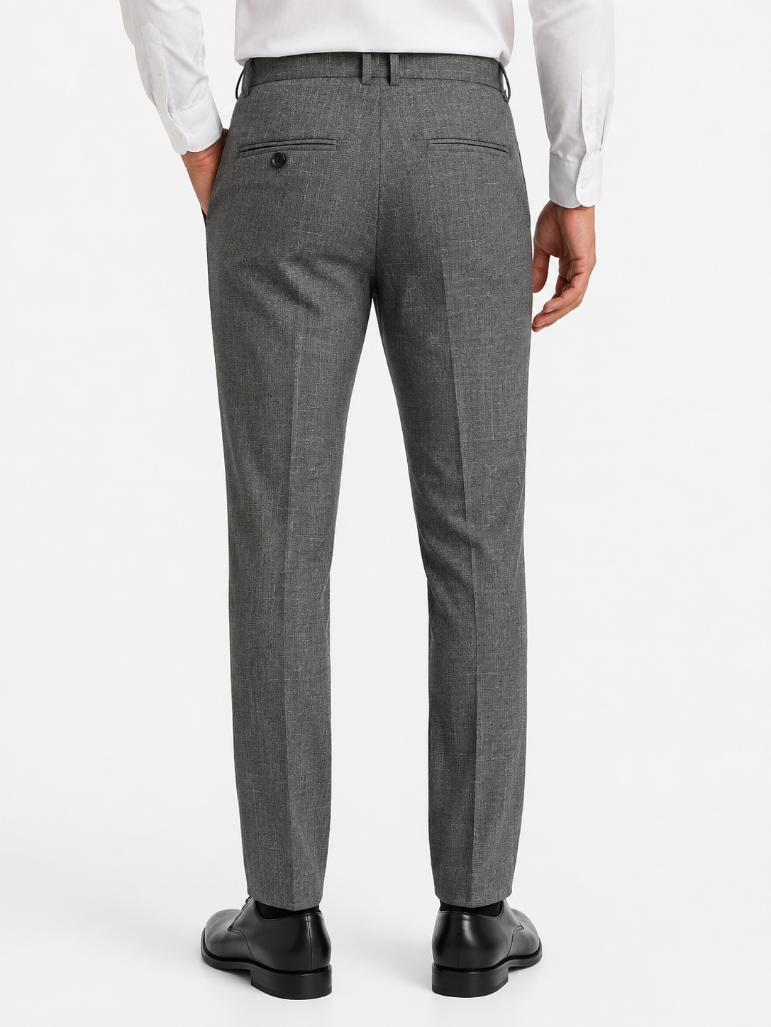 Gabardina Rayas Gris - Imagen 2