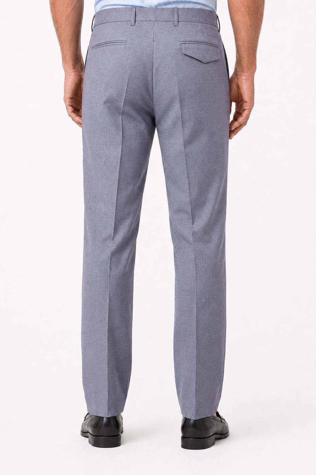 Pantalón Gabardina Gris claro - Imagen 2